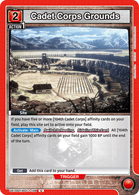 Cadet Corps Grounds (Site) (UE10ST/AOT-1-108) (U)