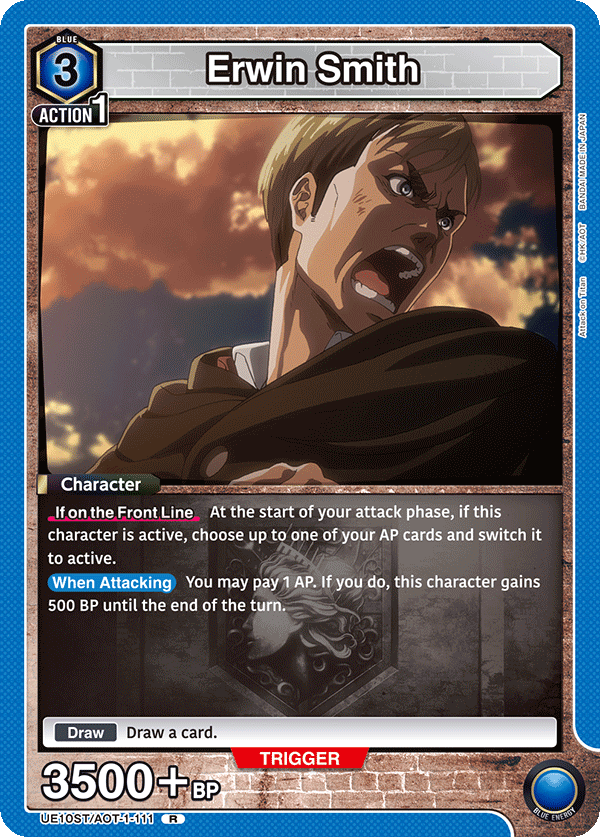Erwin Smith (Character) (UE10ST/AOT-1-111) (R)