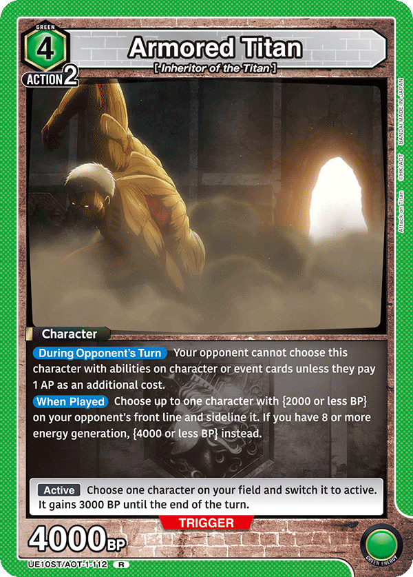 Armored Titan (Character) (UE10ST/AOT-1-112) (R)