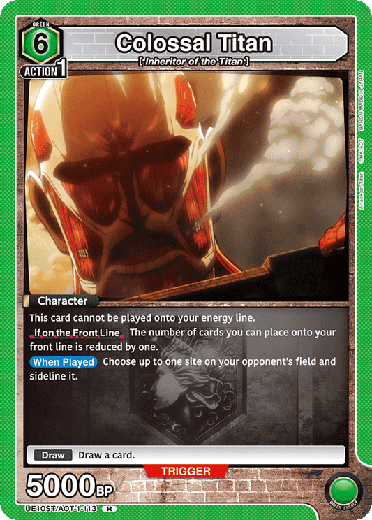 Colossal Titan (Character) (UE10ST/AOT-1-113) (R)