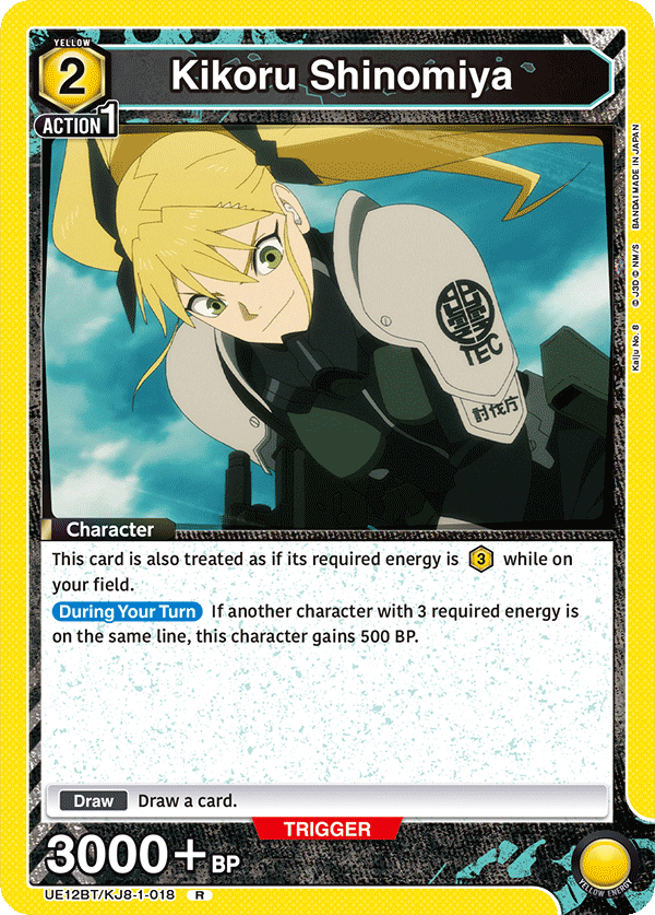 Kikoru Shinomiya (Character)(UE12BT/KJ8-1-018) (R)