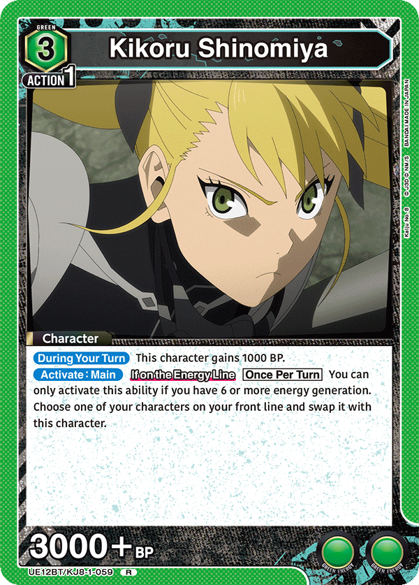 Kikoru Shinomiya (Character)(UE12BT/KJ8-1-059) (R)