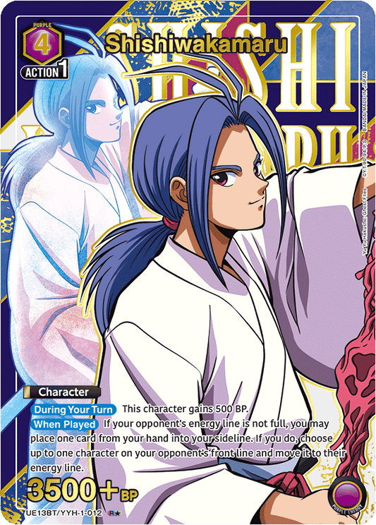 Shishiwakamaru (Character)(UE13BT/YYH-1-012) (R*) (Alternate Art)