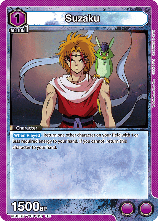 Suzaku (Character)(UE13BT/YYH-1-016) (U)