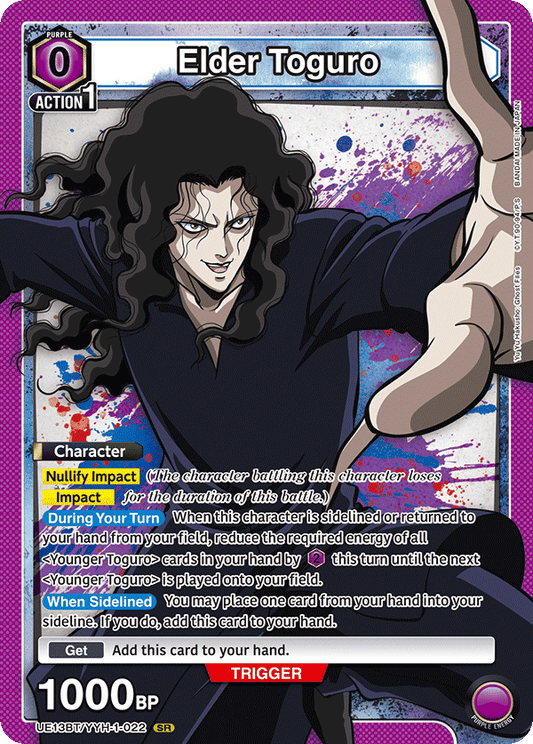 Elder Toguro (Character)(UE13BT/YYH-1-022) (SR)