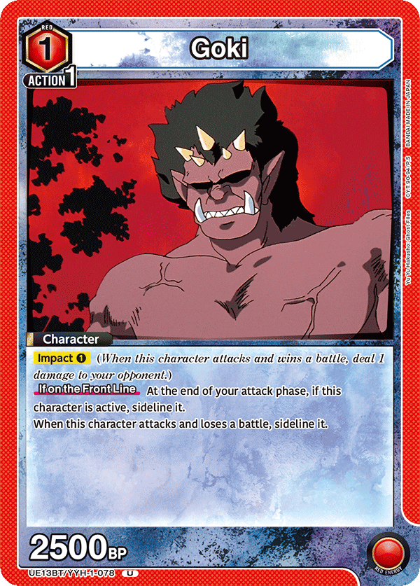 Goki (Character)(UE13BT/YYH-1-078) (U)