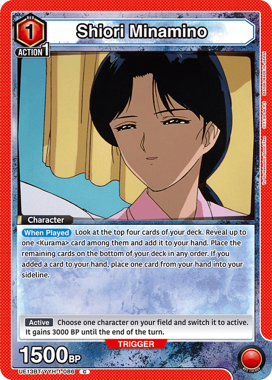 Shiori Minamino (Character)(UE13BT/YYH-1-086) (C)