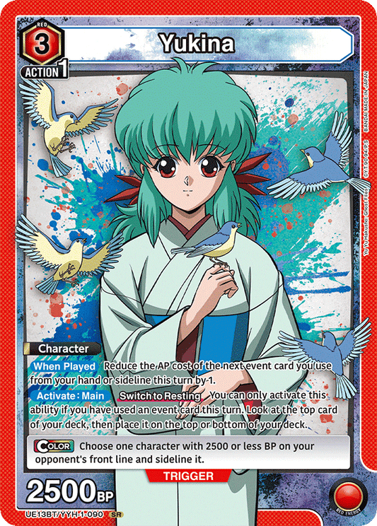 Yukina (Character)(UE13BT/YYH-1-090) (SR)