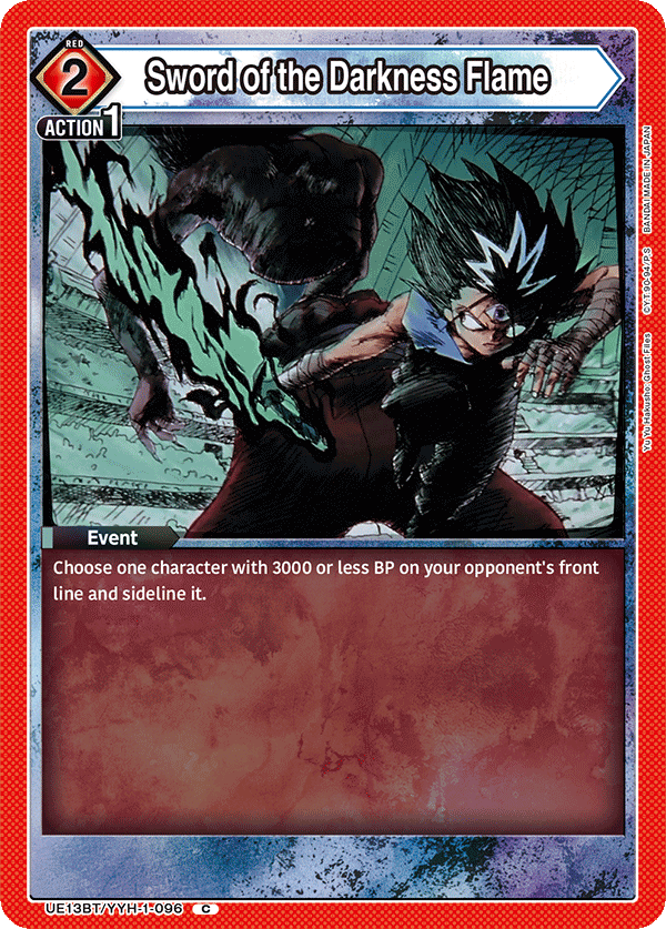 Sword of the Darkness Flame (Event)(UE13BT/YYH-1-096) (C)