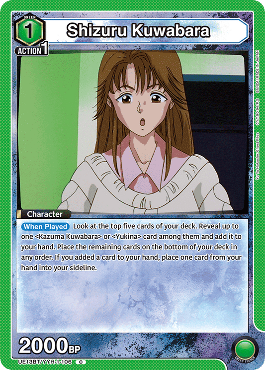 Shizuru Kuwabara (Character)(UE13BT/YYH-1-106) (C)