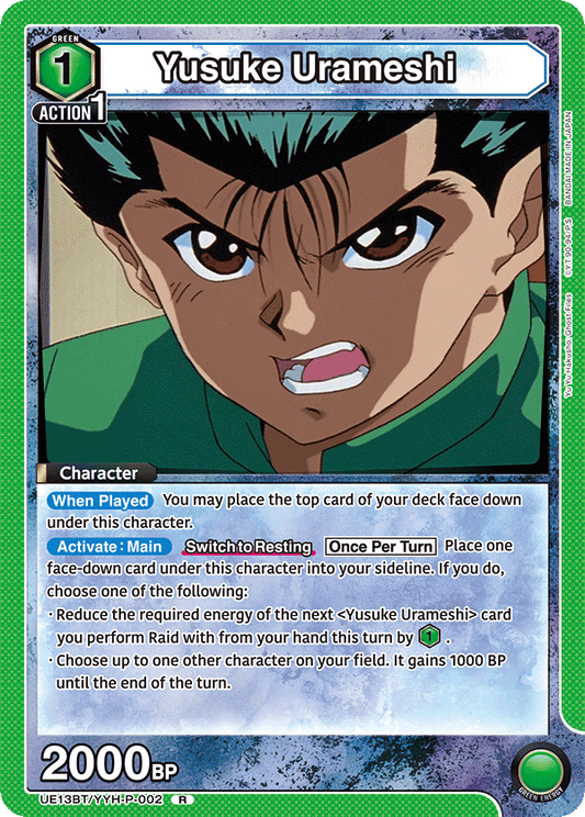 Yusuke Urameshi (Character)(UE13BT/YYH-P-002) (R)