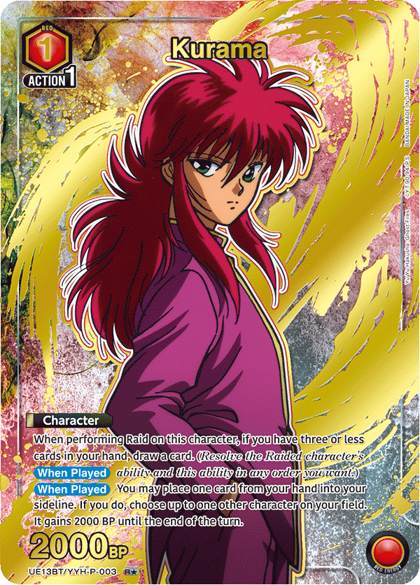 Kurama (Character)(UE13BT/YYH-P-003) (R*) (Alternate Art)