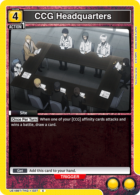 CCG Headquarters (Site) (UE18BT/TKG-1-027) (C)