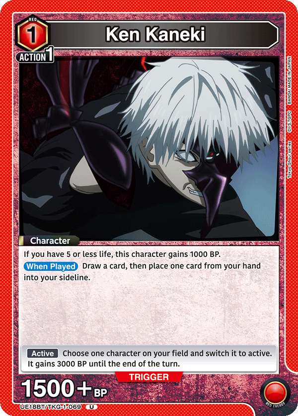 Ken Kaneki (Character) (UE18BT/TKG-1-069) (U)