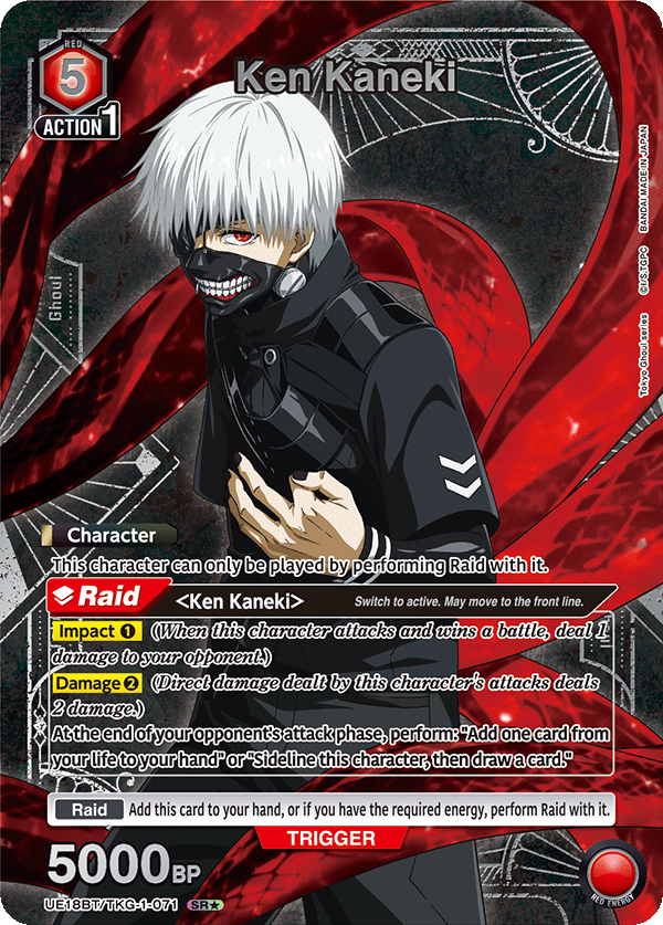 Ken Kaneki (Character) (UE18BT/TKG-1-071) (R*) (Alternate Art)