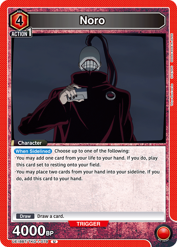 Noro (Character) (UE18BT/TKG-1-079) (U)