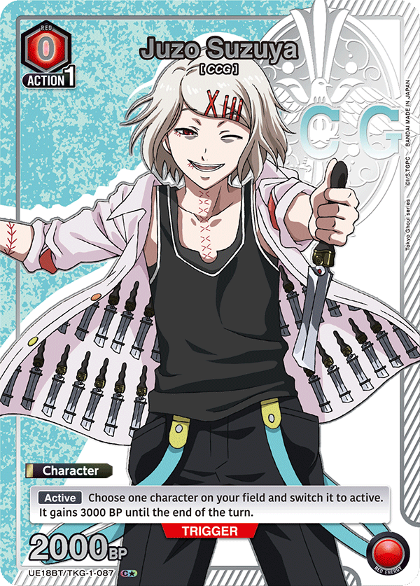 Juzo Suzuya (Character) (UE18BT/TKG-1-087) (R*) (Alternate Art)