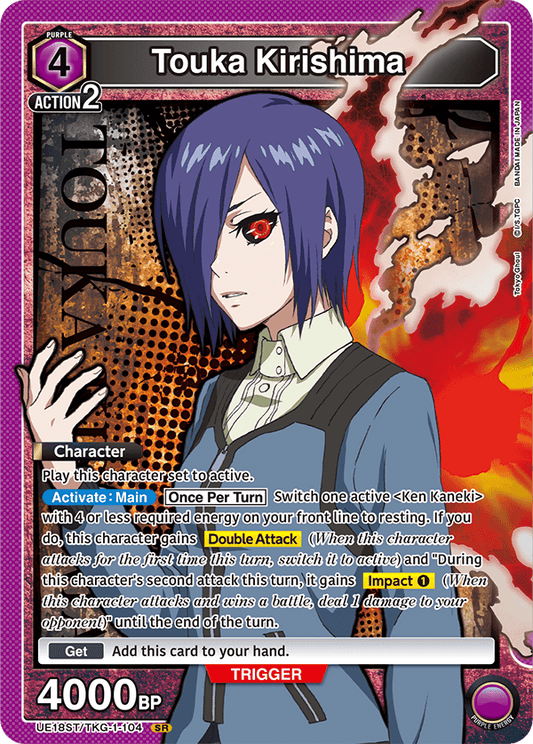 Touka Kirishima (Character) (UE18ST/TKG-1-104) (SR)