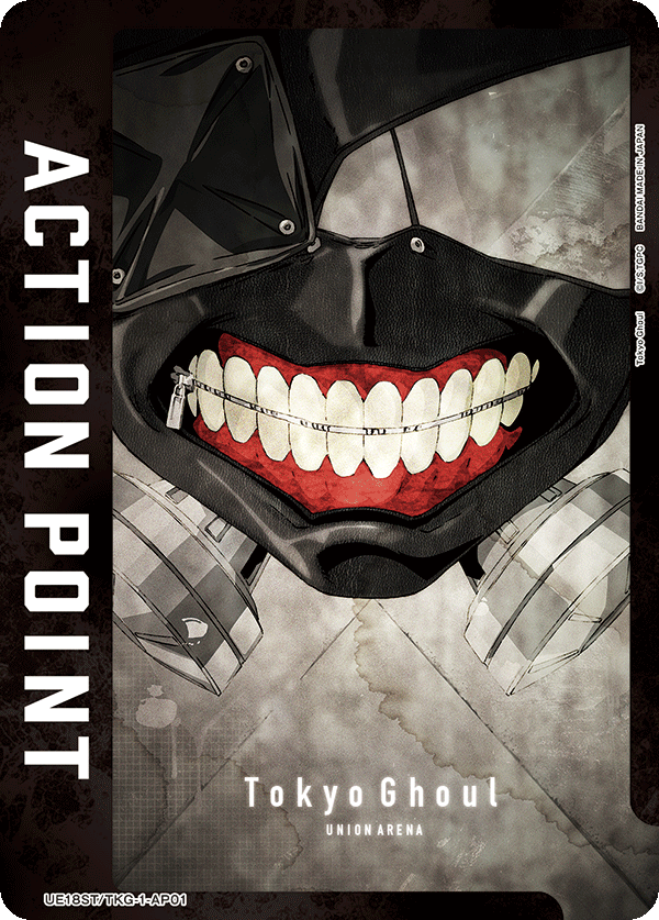 Action Point Card(Tokyo Ghoul) (Action Point) (UE18ST/TKG-1-AP01) (AP)