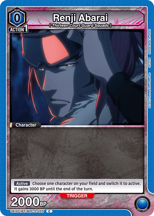 Renji Abarai (Character) (UEX01BT/BLC-2-025) (C)