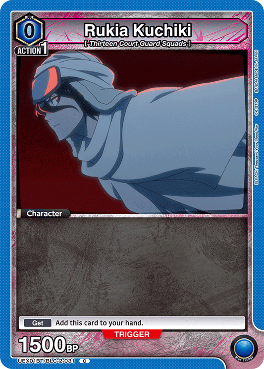 Rukia Kuchiki (Character) (UEX01BT/BLC-2-031) (C)