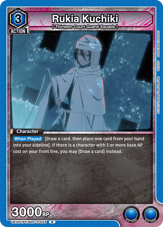 Rukia Kuchiki (Character) (UEX01BT/BLC-2-033) (R)