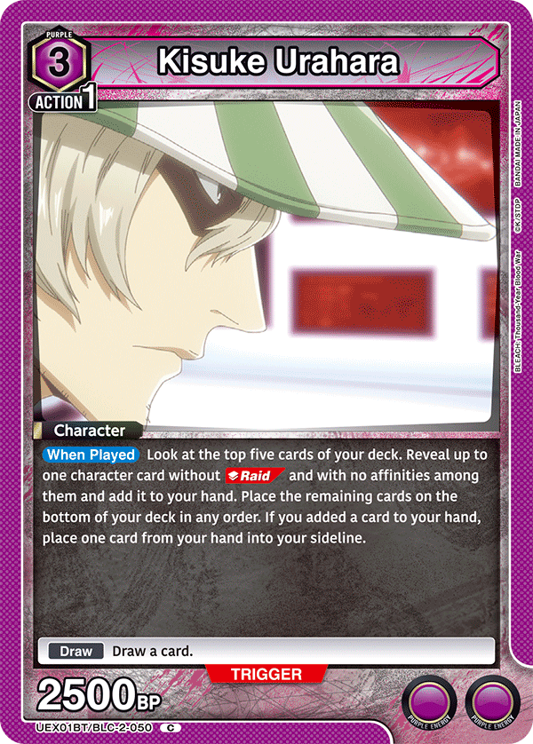 Kisuke Urahara (Character) (UEX01BT/BLC-2-050) (C)