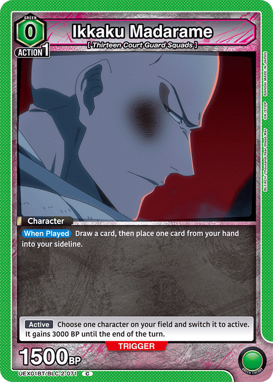 Ikkaku Madarame (Character) (UEX01BT/BLC-2-071) (C)