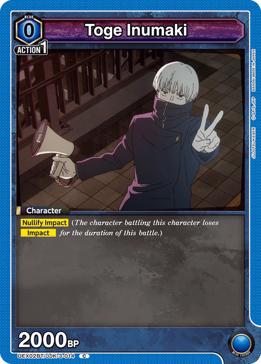 Toge Inumaki (Character) (UEX02BT/JJK-3-014) (C)