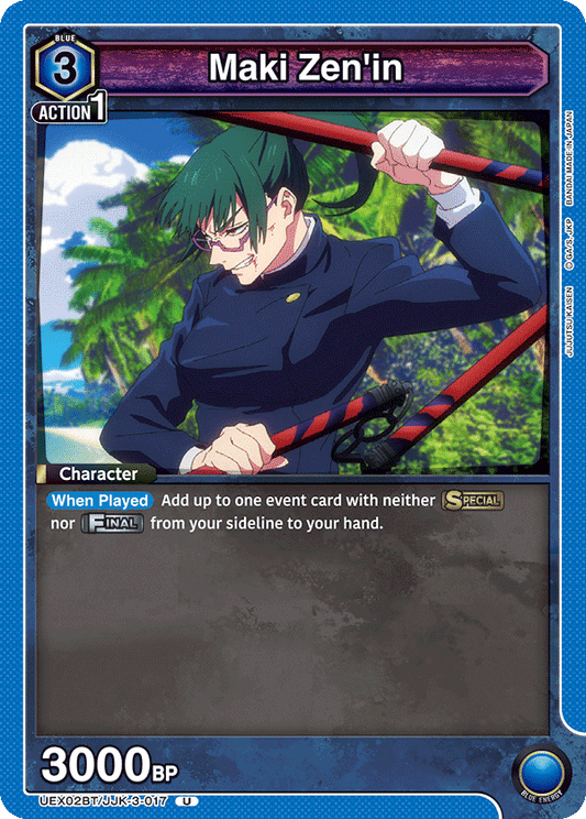 Maki Zen'in (Character) (UEX02BT/JJK-3-017) (U)