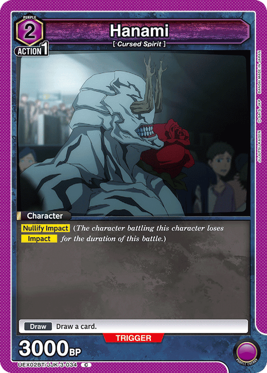 Hanami (Character) (UEX02BT/JJK-3-034) (C)