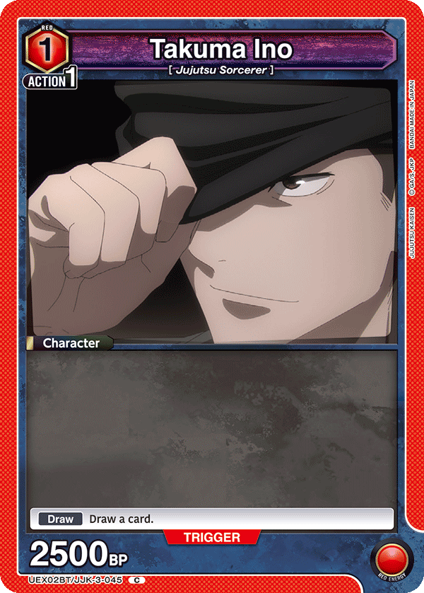 Takuma Ino (Character) (UEX02BT/JJK-3-045) (C)