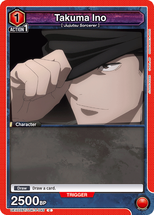 Takuma Ino (Character) (UEX02BT/JJK-3-045) (C)