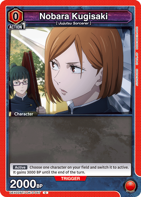 Nobara Kugisaki (Character) (UEX02BT/JJK-3-047) (C)