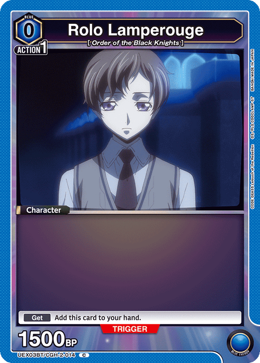 Rolo Lamperouge (Character) (UEX03BT/CGH-2-014) (C)