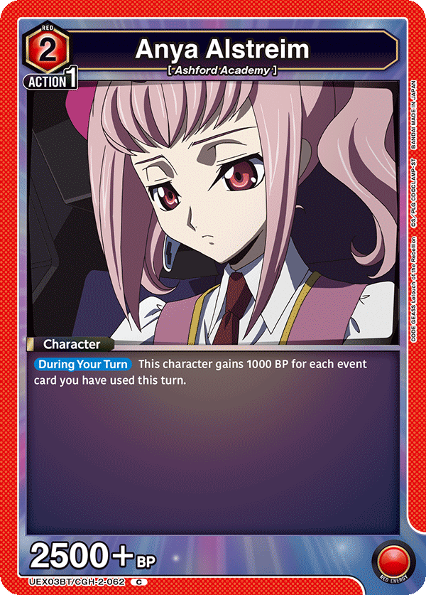 Anya Alstreim (Character) (UEX03BT/CGH-2-062) (C)