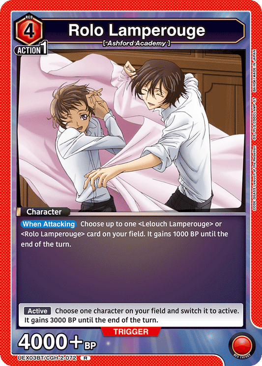 Rolo Lamperouge (Character) (UEX03BT/CGH-2-072) (R)