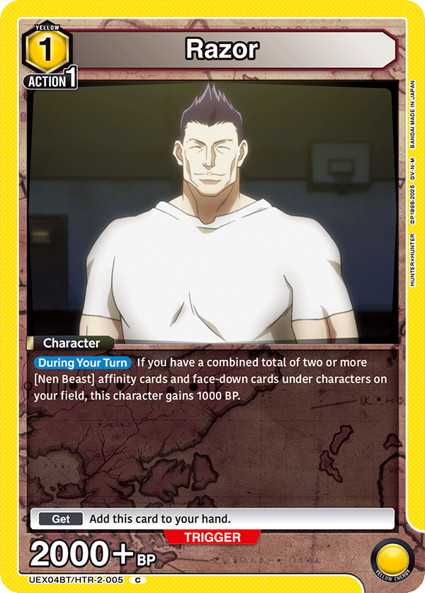Razor (Character) (UEX04BT/HTR-2-005) (C)