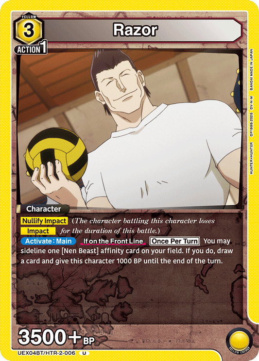 Razor (Character) (UEX04BT/HTR-2-006) (U)