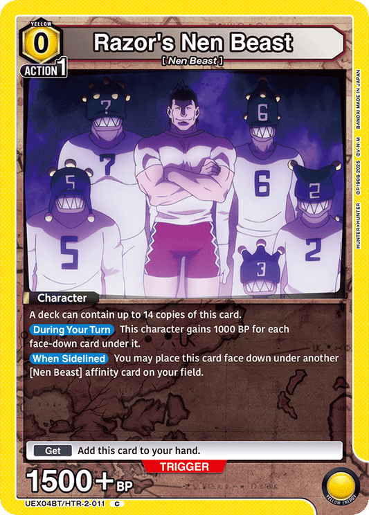 Razor's Nen Beast (Character) (UEX04BT/HTR-2-011) (C)