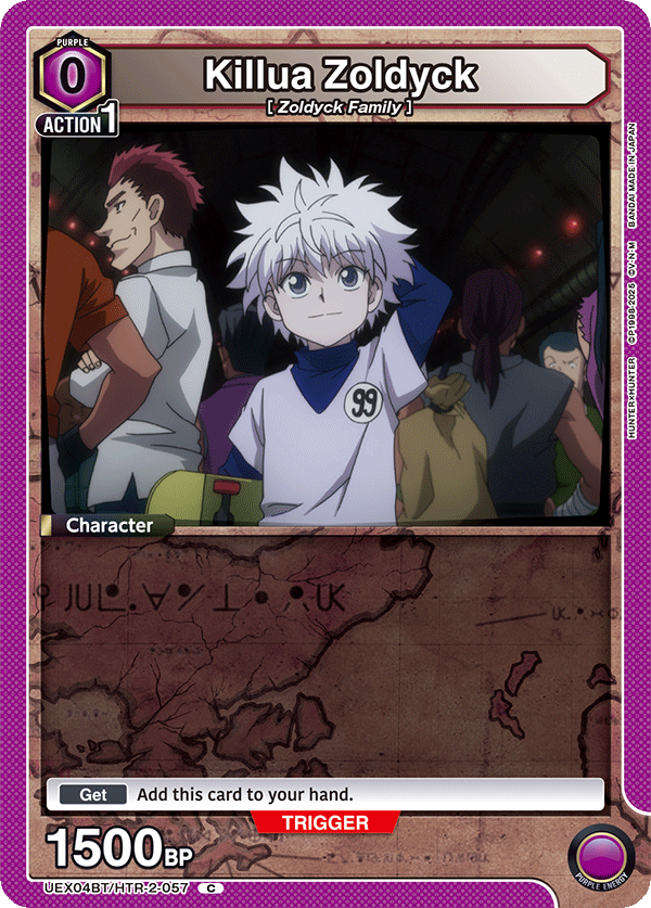 Killua Zoldyck (Character) (UEX04BT/HTR-2-057) (C)