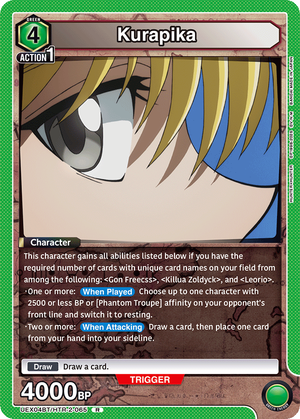 Kurapika (Character) (UEX04BT/HTR-2-065) (R)