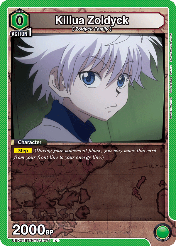 Killua Zoldyck (Character) (UEX04BT/HTR-2-071) (C)