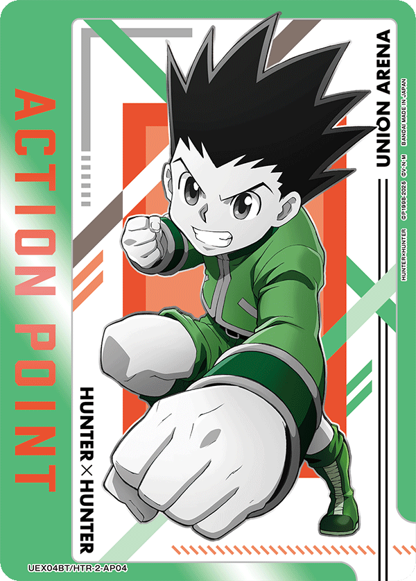 Action Point Card (HUNTER X HUNTER) (Action Point) (UEX04BT/HTR-2-AP04) (NON-FOIL)