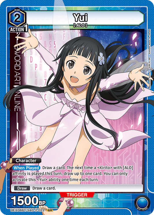 Yui (Character) (UEX06BT/SAO-2-022) (SR)