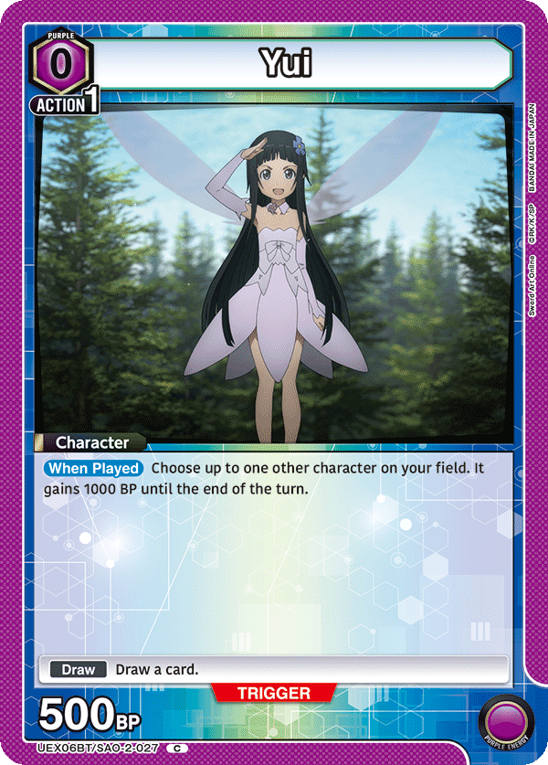 Yui (Character) (UEX06BT/SAO-2-027) (C)