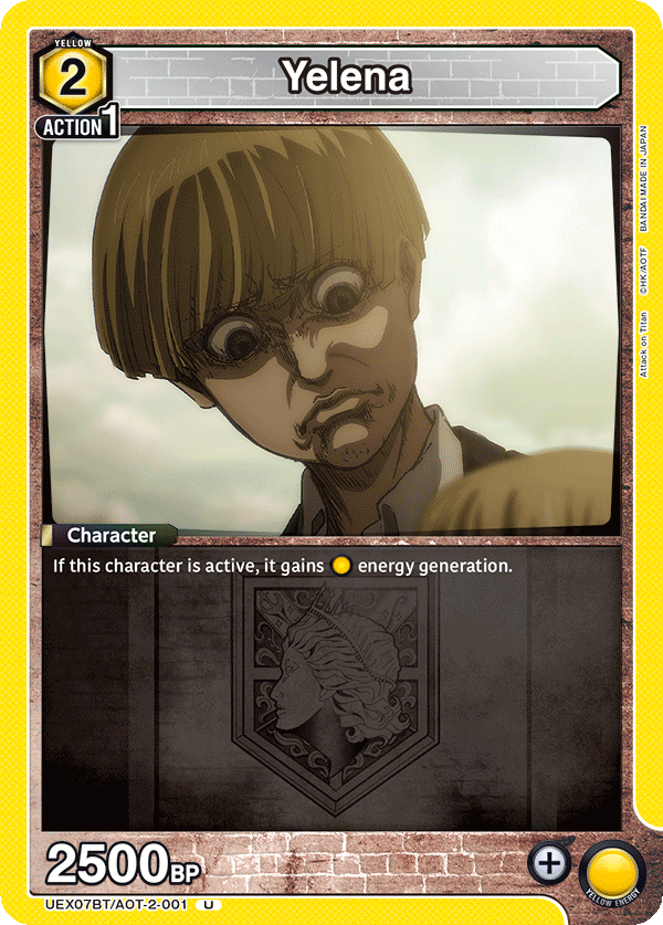 Yelena (Character) (UEX07BT/AOT-2-001) (UC)