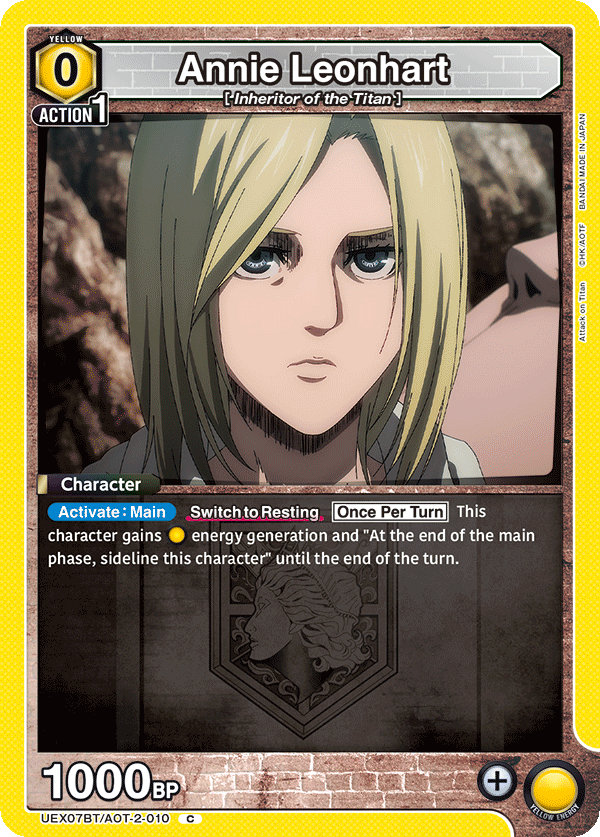 Annie Leonhart (Character) (UEX07BT/AOT-2-010) (C)