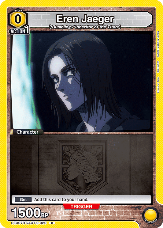 Eren Jaeger (Character) (UEX07BT/AOT-2-020) (C)