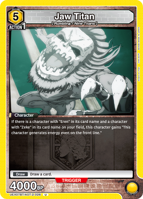 Jaw Titan (Character) (UEX07BT/AOT-2-026) (UC)